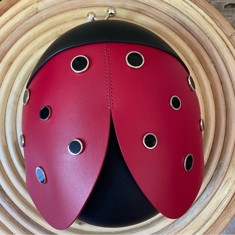 🆕 kate spade ladybug crossbody red black NWT